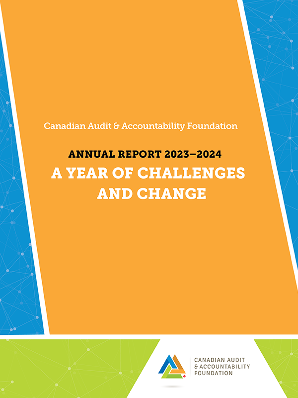 2023-2024 Annual Report- Canadian Audit and Accountability Foundation