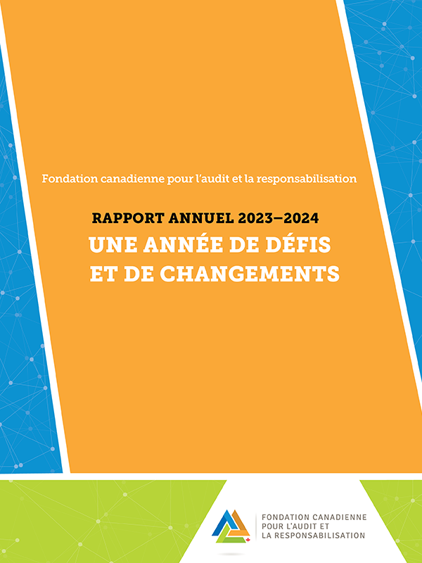 Rapport annuel 2024 - Fondation canadienne pour l’audit et la responsabilisation