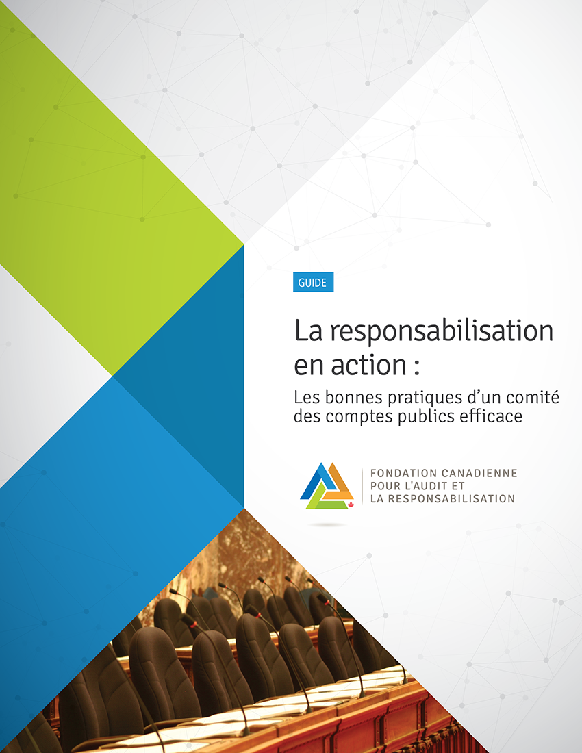 La responsabilisation en action&nbsp;: Les bonnes pratiques d’un comité des comptes publics efficace