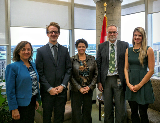 Scholarship Award Recipients Visit OAG Canada