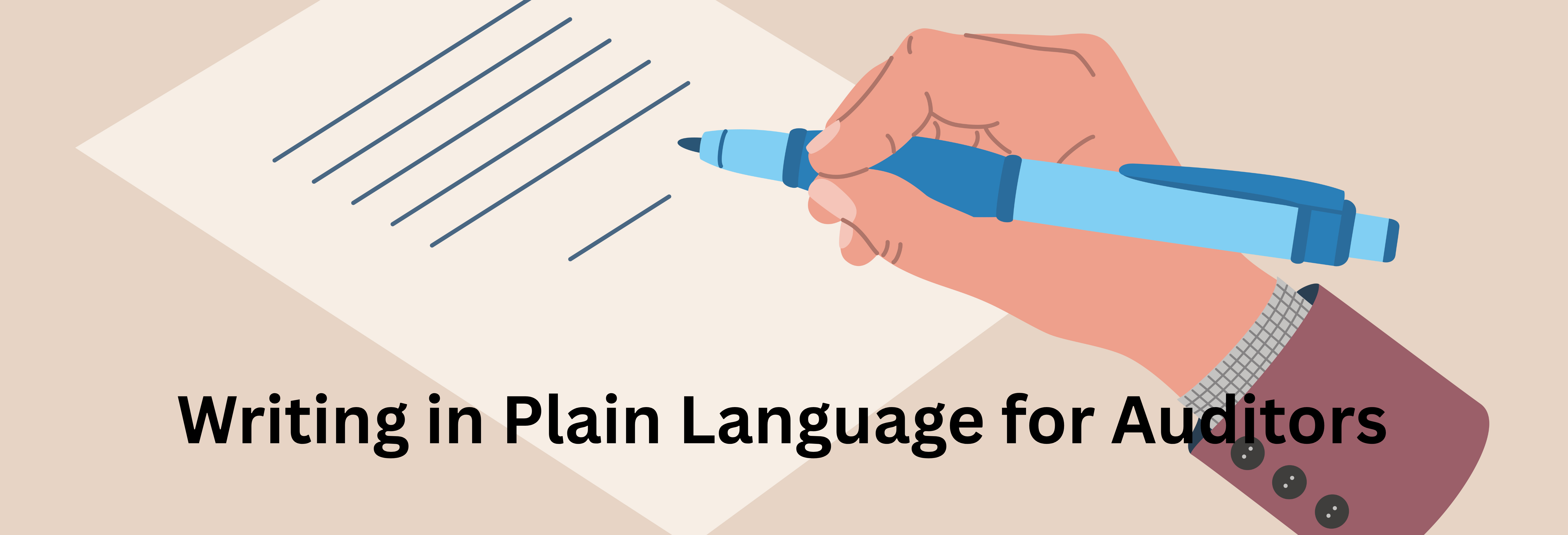 Writing in Plain Language for Auditors new