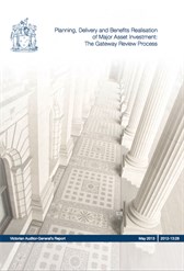 VIC Planning Delivery And Benefits Realisation Of Major Asset Investment The Gateway Review Process